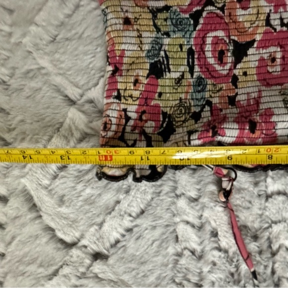 Loft Floral Flowy Summer Dress size medium - Picture 7 of 9